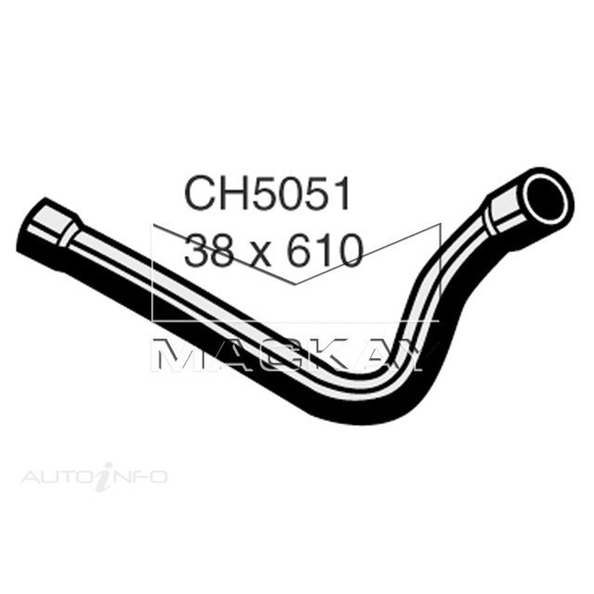 Mackay Bottom Hose For BMW 740i E38E39  - CH5051