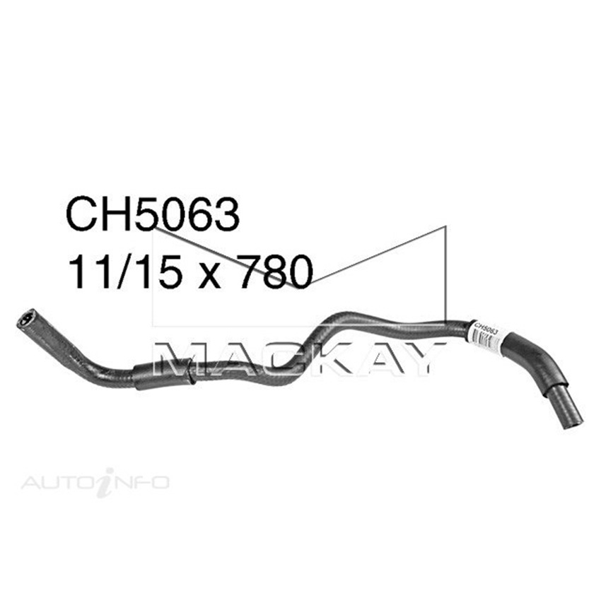 Mackay Engine By Pass Hose For VolksWagen Golf Type 5 2.0LTurbo Petrol Manual