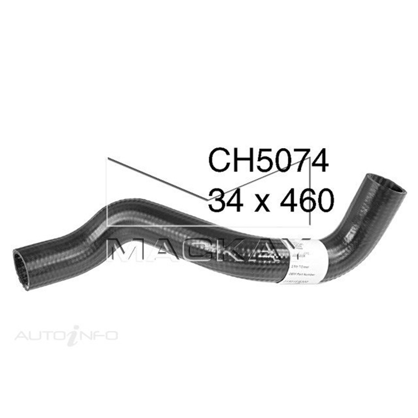 Mackay CH5074 Radiator Upper Hose For Nissan Navara D40 2.5L I4 Turbo Dslan&Auto