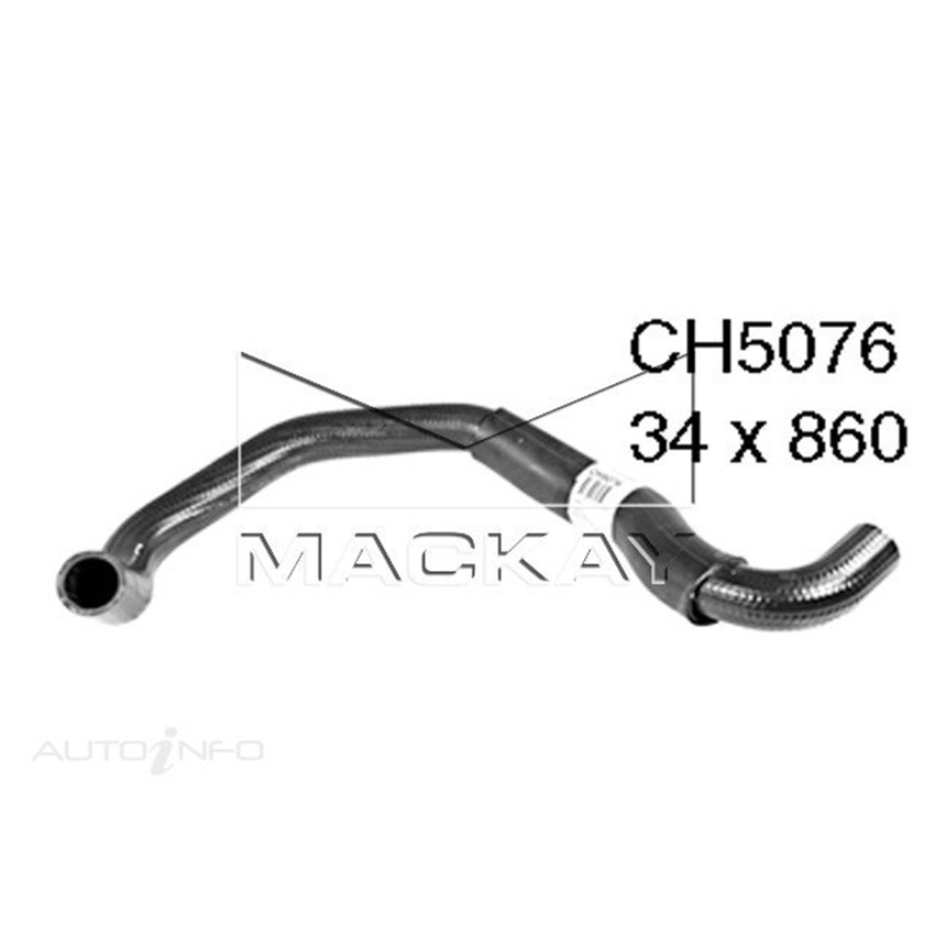 Mackay CH5076 Radiator Lower Hose For Nissan Navara D22 2.5L I4 Turbo Dslan&Auto