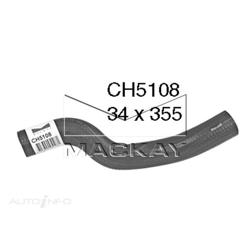 Mackay Radiator Upper Hose For Toyota Avensis ACM20R 3-2007 -CH5108
