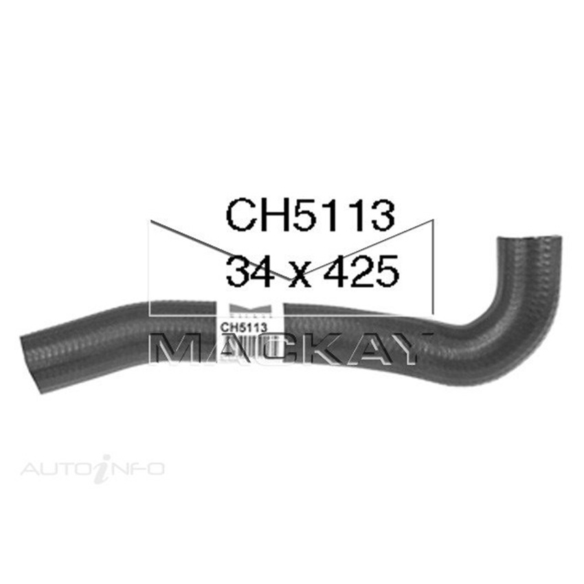 Mackay CH5113 Radiator Upper Hose For Toyota Hilux TGN16R 2.7L I4 Ptl Man&Auto