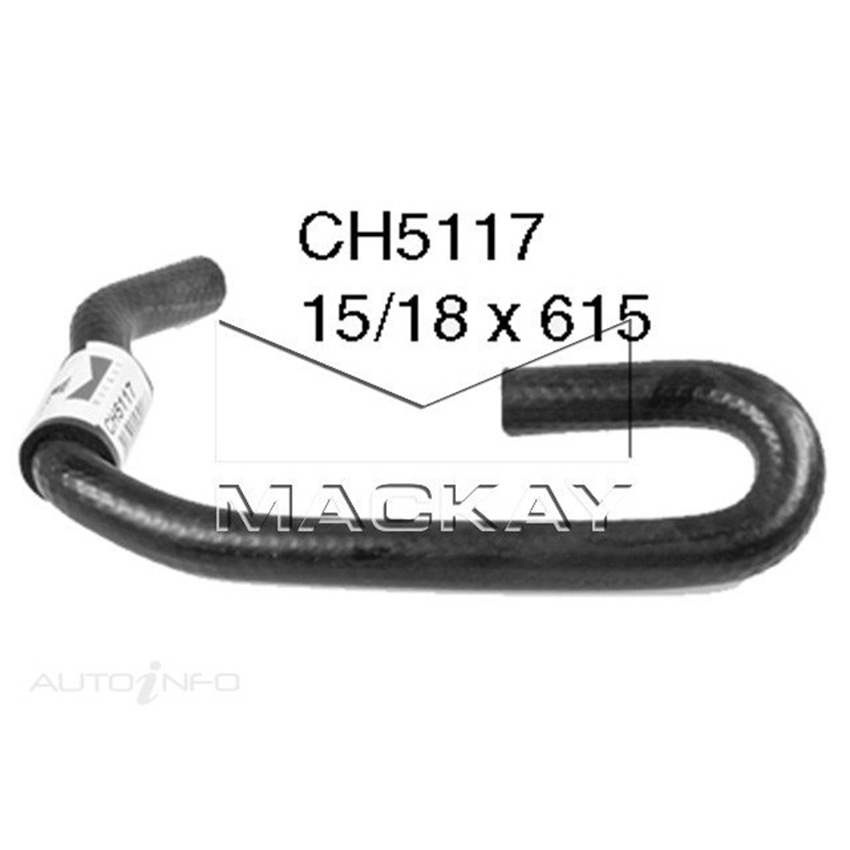 CH5117 Heater Hose for Toyota 4 Runner VZN130R 3.0L V6 Petrol Manual & Auto