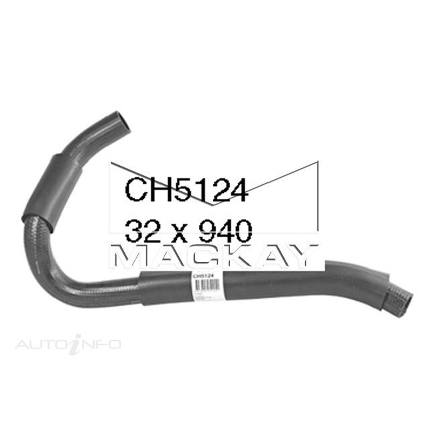 Mackay CH5124 Radiator Upper Hose For Hyundai Tucson JN 2.7L V6 Ptl Manual/Auto