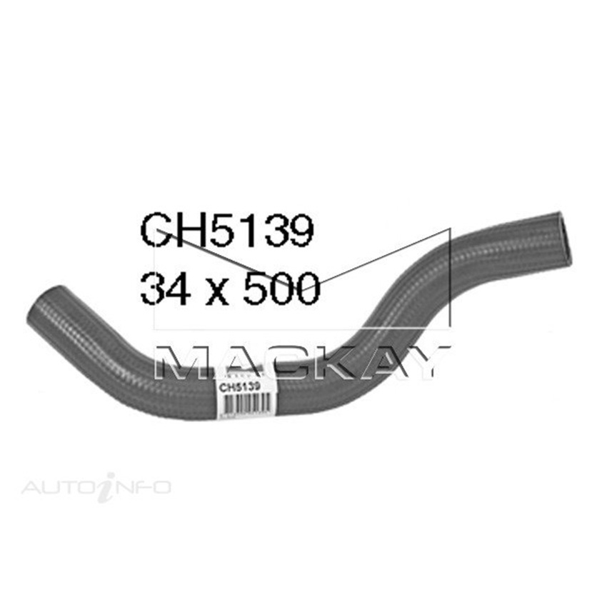 Mackay CH5139 Radiator Upper Hose For Hyundai Trajet FO 2.7L V6 Ptl Manual/Auto