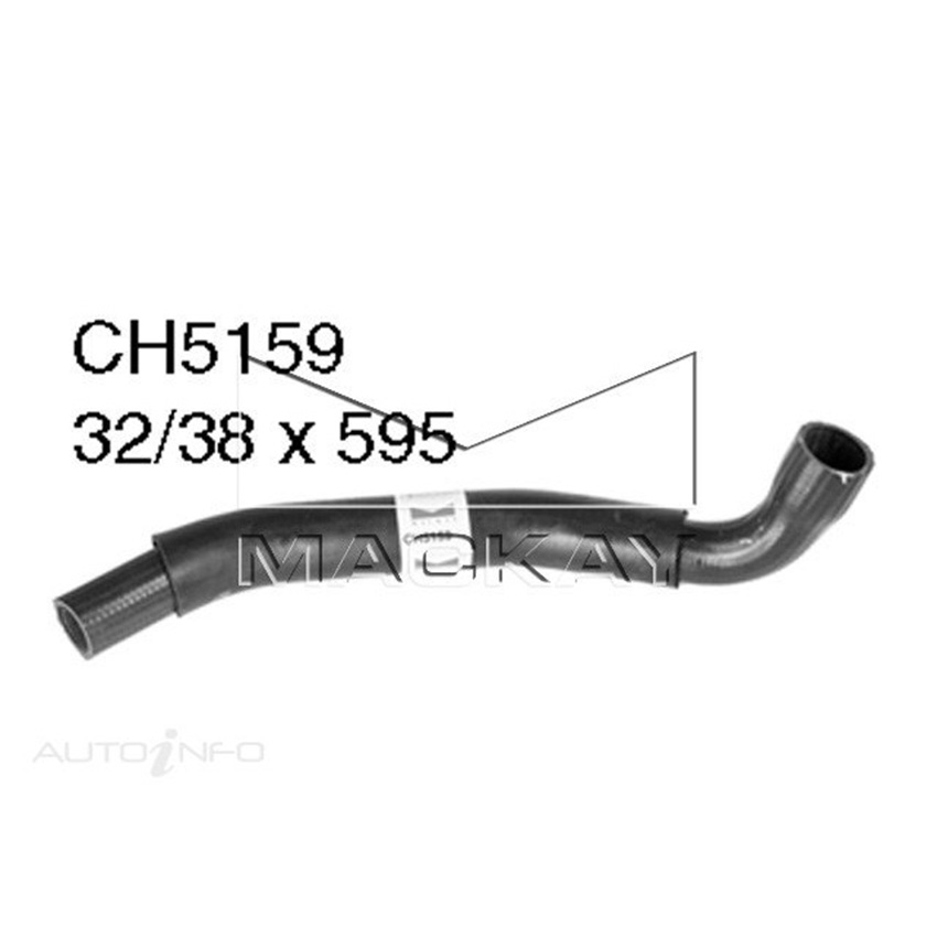 Mackay Radiator Lower Hose For Nissan Navara D22 3.0L I4 Turbo Dslan&Auto