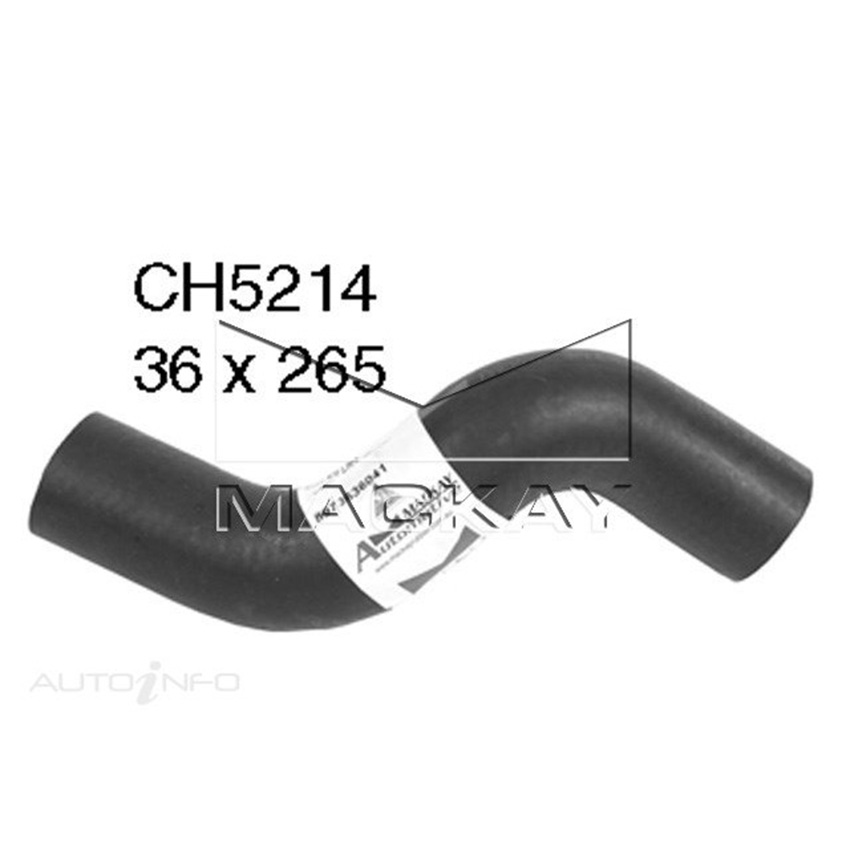 Mackay CH5214 Radiator Upper Hose For Holden Colorado RC 3.0L I4 Turbo Dslanual