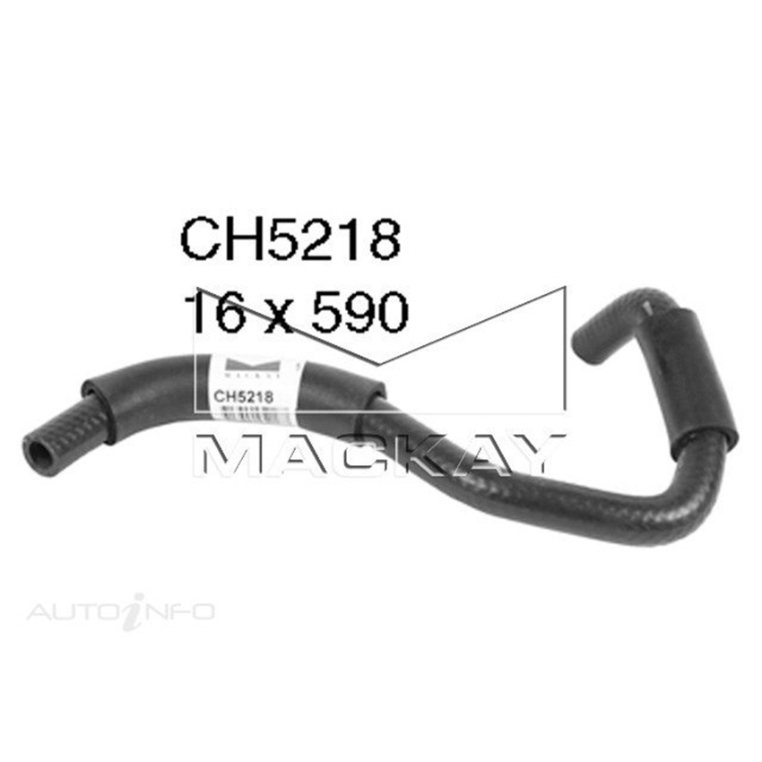 CH5218 Heater Hose for Holden Colorado RC 3.0L I4 Turbo Diesel Manual / Auto