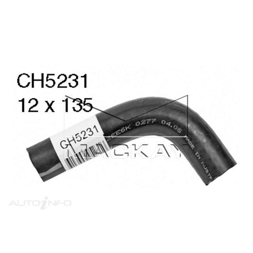 Mackay Engine By Pass Hose For Toyota Rav4 SXA11R 2.0L Petrol Manual & Auto