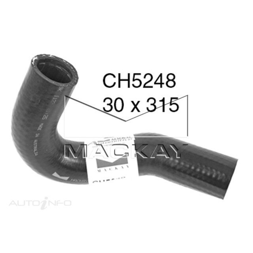 Mackay CH5248 Radiator Upper Hose For Holden Barina TK 1.6L I4 Ptl Manual/Auto