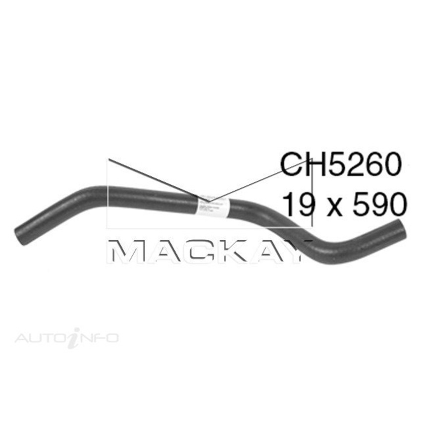 Mackay Heater Hose For Daewoo Nubira J100 J150 2.0L Petrol Manual / Auto