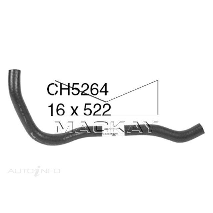CH5264 Engine By Pass Hose for Mazda Mazda6 Gh 2.5L I4 Petrol Manual & Auto