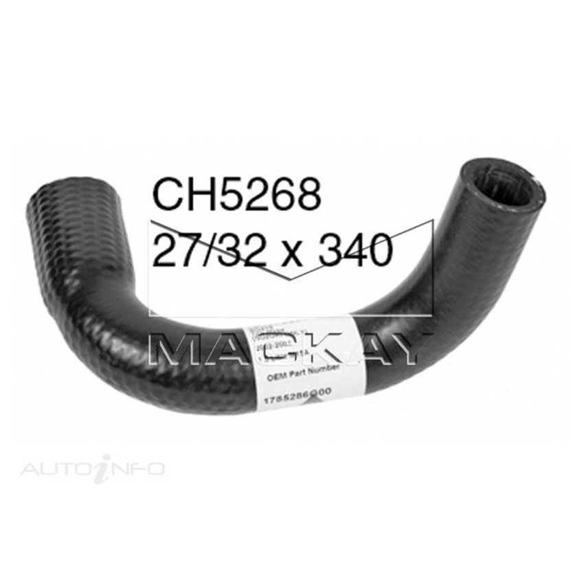 Mackay Radiator Upper Hose For Suzuki Ignis RG415 1.5L Petrol Manual/Auto