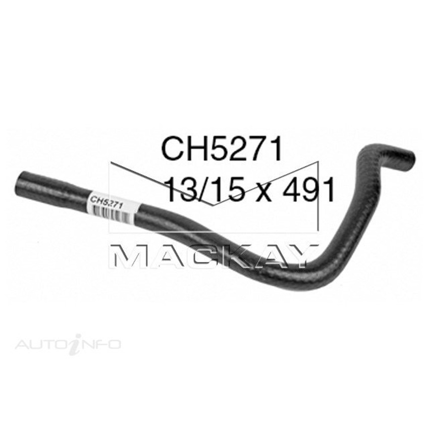 Mackay Heater Hose For Holden Cruze YG 1.5L Petrol Manual / Auto  - CH5271