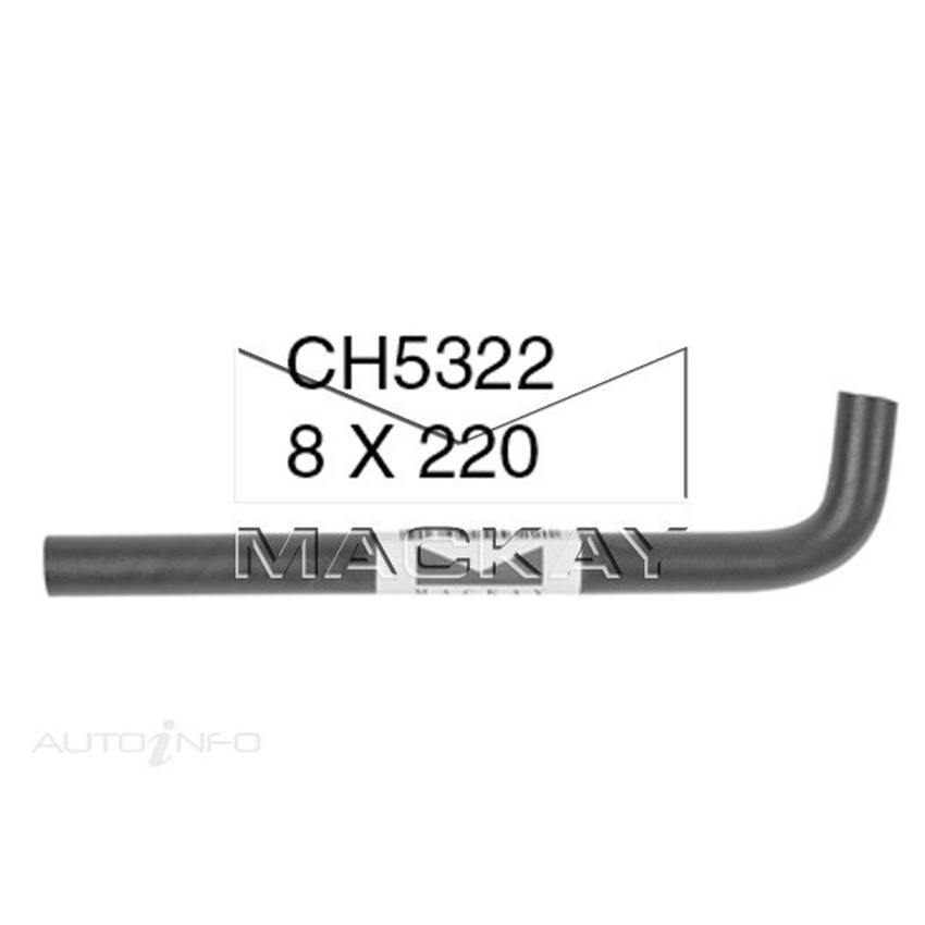 Mackay Pcv Hose For Holden Commodore VT 3.8L V6 Petrol Manual / Auto  - CH5322