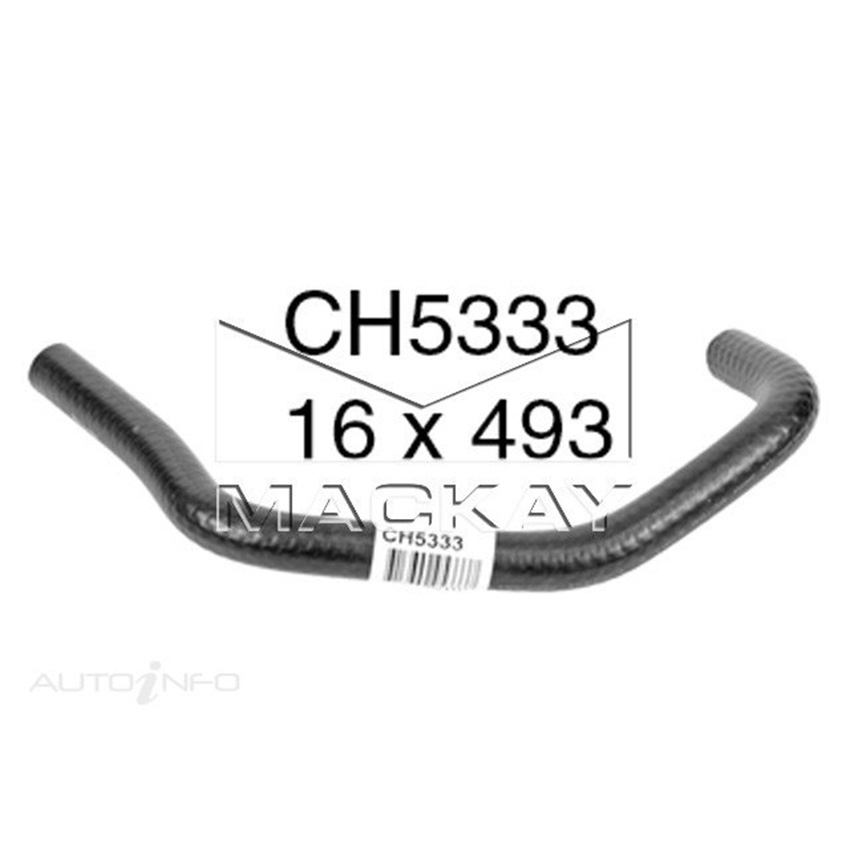 Mackay Heater Hose For Toyota Hilux TGN16R 2.7L Petrol Manual & Auto  - CH5333