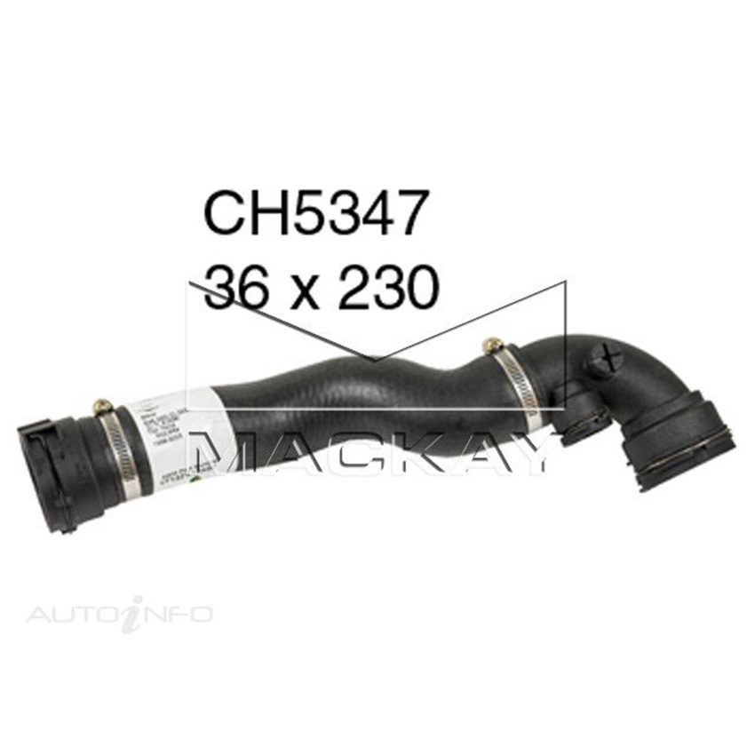Mackay CH5347 Radiator Upper Hose For BMW 323i E46 2.5L I6 Petrol Manual/Auto