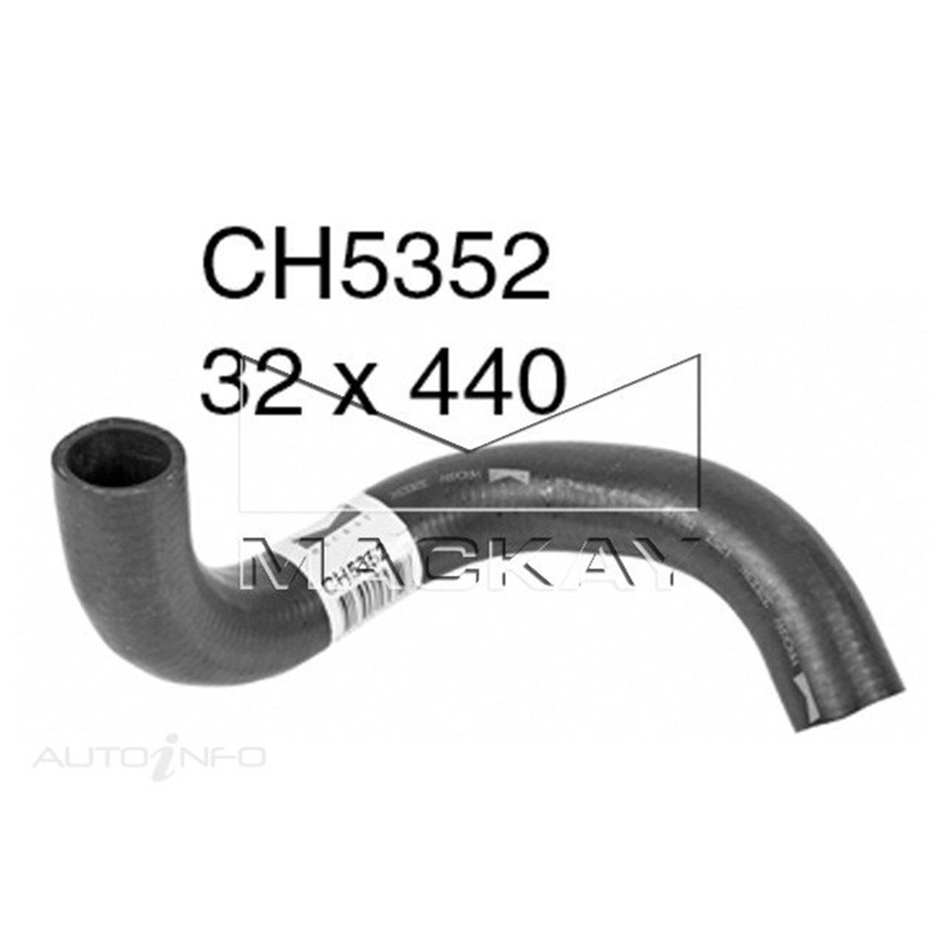 Mackay Radiator Lower Hose For Suzuki SX4 RW420 2.0L Petrol Manual/Auto