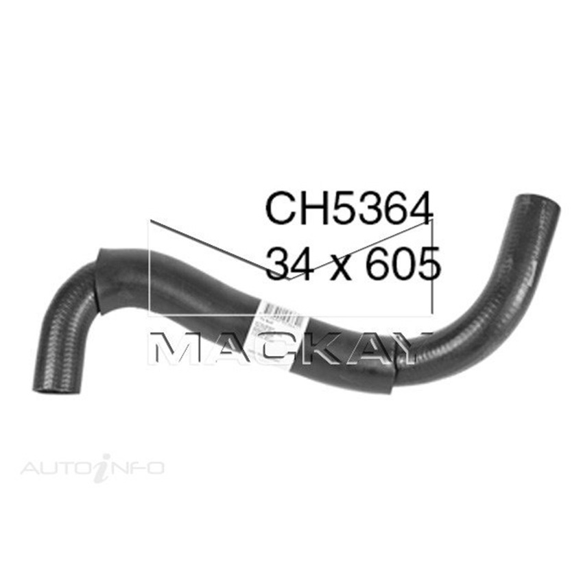  CH5364 Radiator Lower Hose For Mitsubishi Triton MN 2.5L I4 IC Turbo Dslan