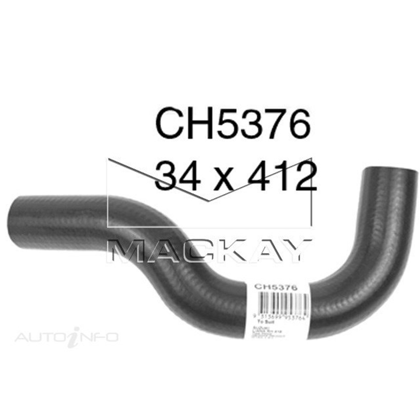 Mackay Radiator Upper Hose For Suzuki Liana RH418 1.8L I4 Ptl Manual/Auto