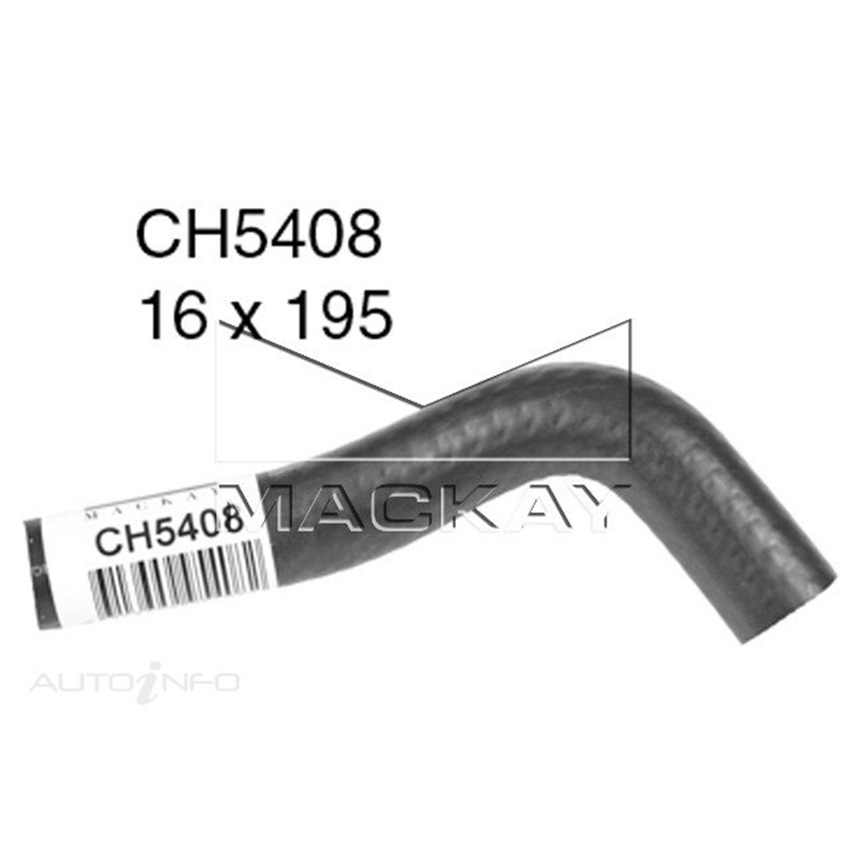 Mackay Heater Hose For Toyota Hiace RZH113R 2.4L Petrol Manual & Auto  - CH5408