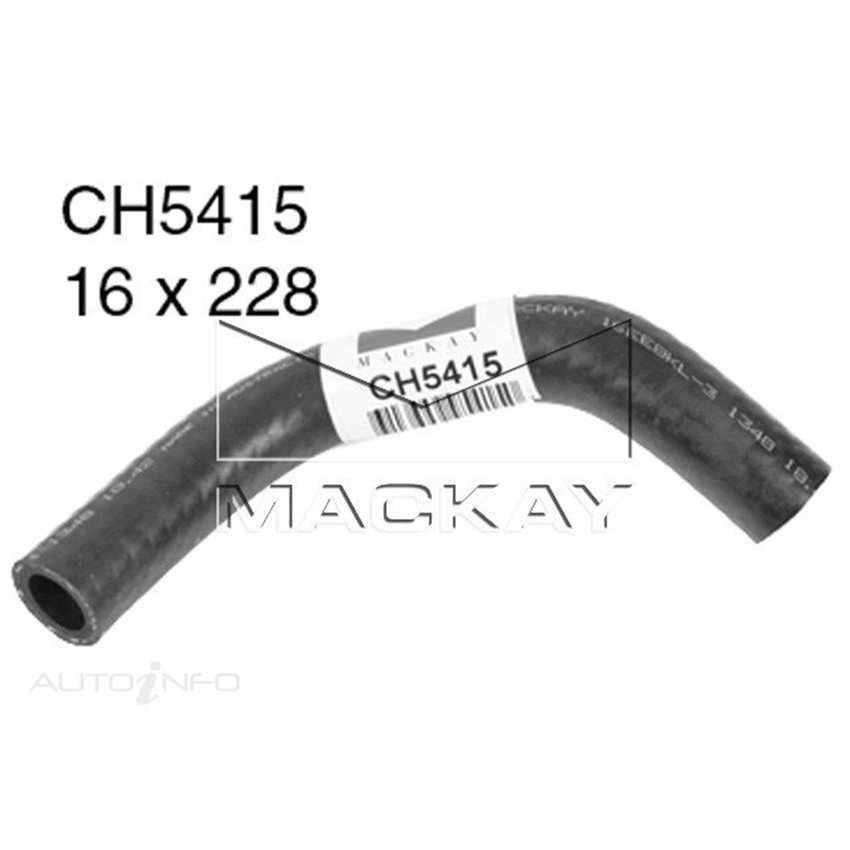 CH5415 Heater Hose for Suzuki Grand Vitara JB627 JT 2.7L V6 Petrol Manual / Auto