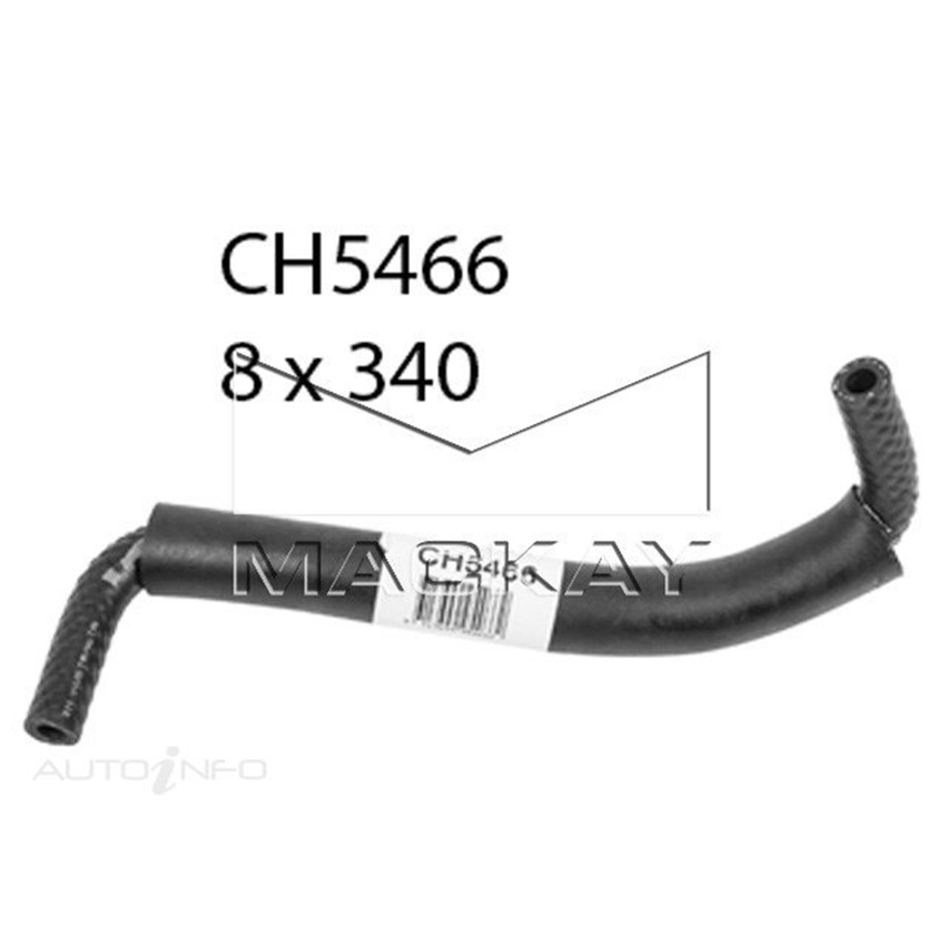 Mackay Engine By Pass Hose For Toyota Rav4 ACA33R 2.4L Petrol Manual & Auto