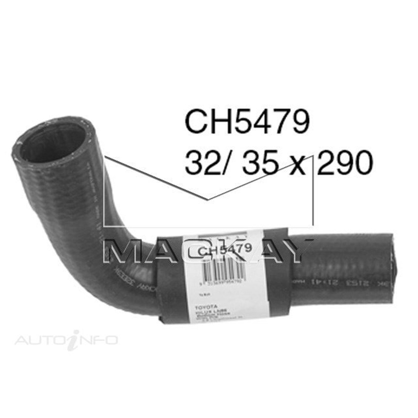 Mackay CH5479 Radiator Lower Hose For Toyota Hilux LN86R 2.8L I4 Diesel Man&Auto
