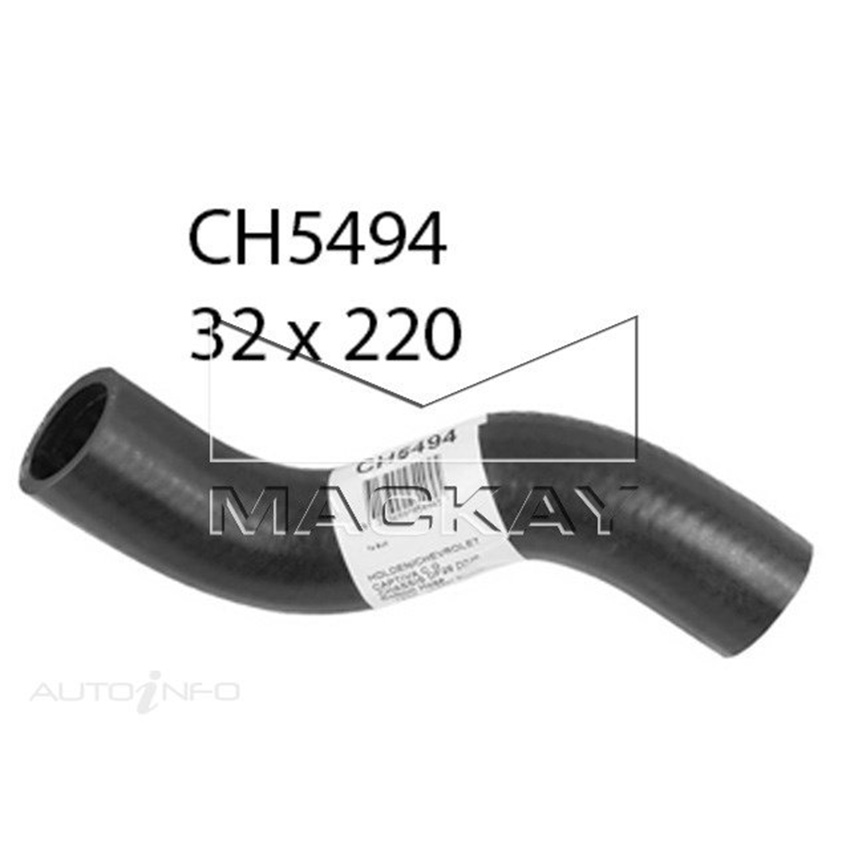 Mackay Radiator Bottom Hose For Holden Captiva CG 2.4L Petrol Manual / Auto