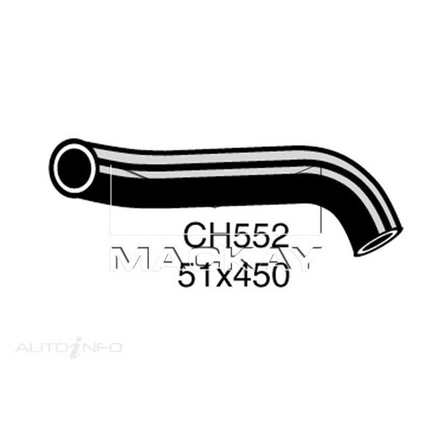 CH552 Top Hose for International / IVECO Mackay