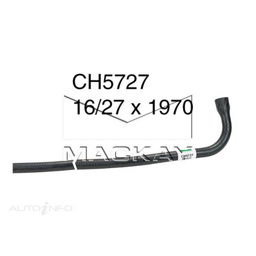 Mackay Heater Hose For HOLDEN COMMODORE VT - 3.8L V6 Petrol - Manual & Auto