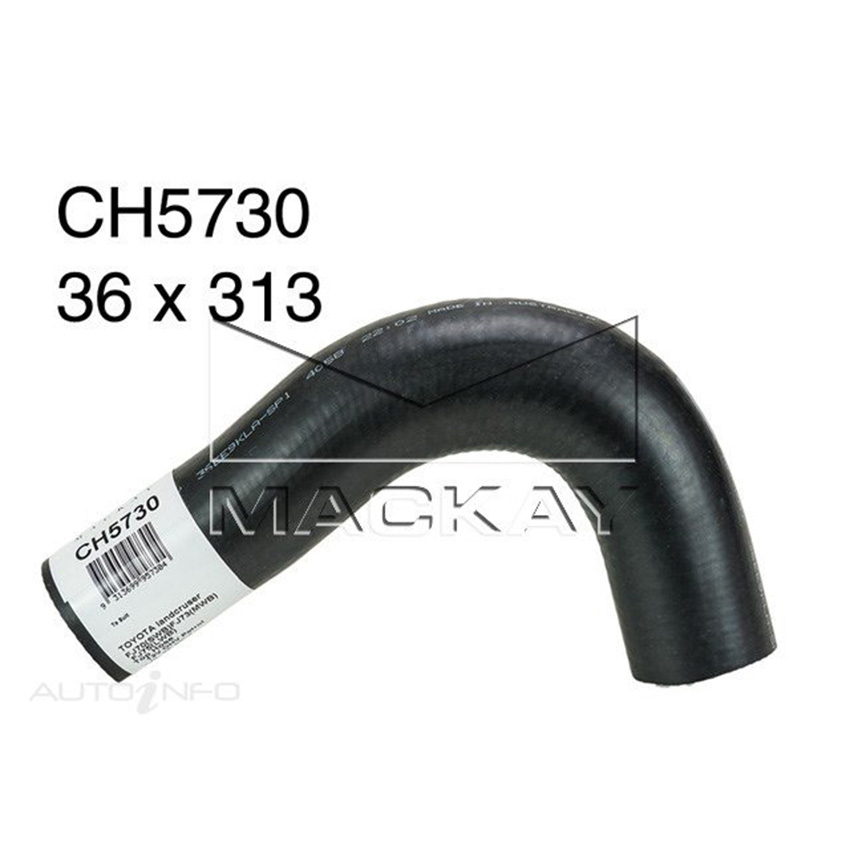 Mackay Radiator Upper Hose For Toyota LandCruiser FJ75R 4.0L Petrol Manua