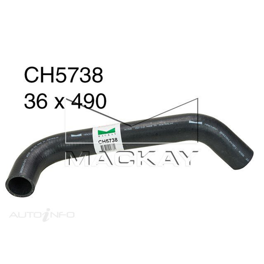 Mackay Radiator Lower Hose For Ford TERRITORY SZ - 4.0L Petrol - Man & Auto