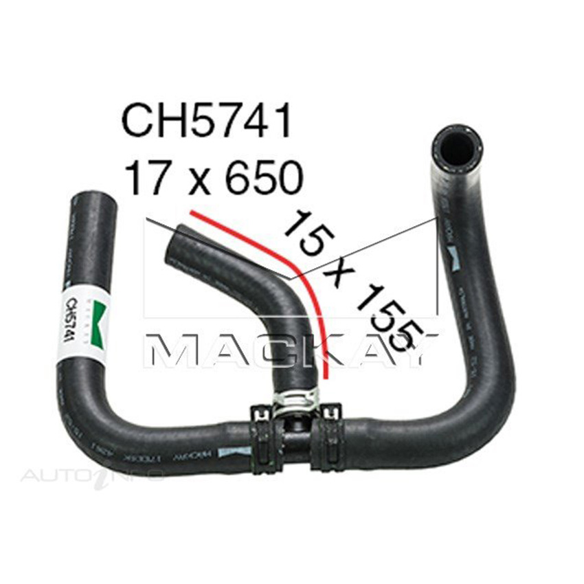 Heater Hose for Ford TERRITORY SZ - 4.0L I6 Petrol - Manual & Auto