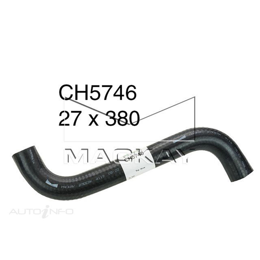 Mackay Radiator Upper Hose Right For Subaru Outback BH 3.0L F6 Ptl Manual