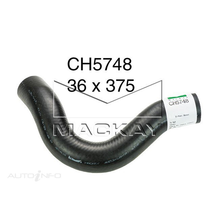 Mackay Radiator Lower Hose For Subaru Outback BG - 2.5L F4 Ptl - Man&Auto