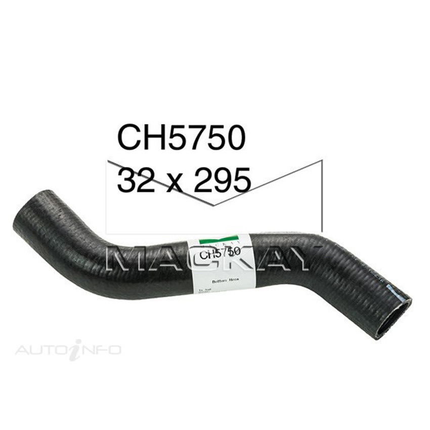 Mackay Radiator Lower Hose For Holden Rodeo RA - 3.6L V6 Petrol Man & Auto