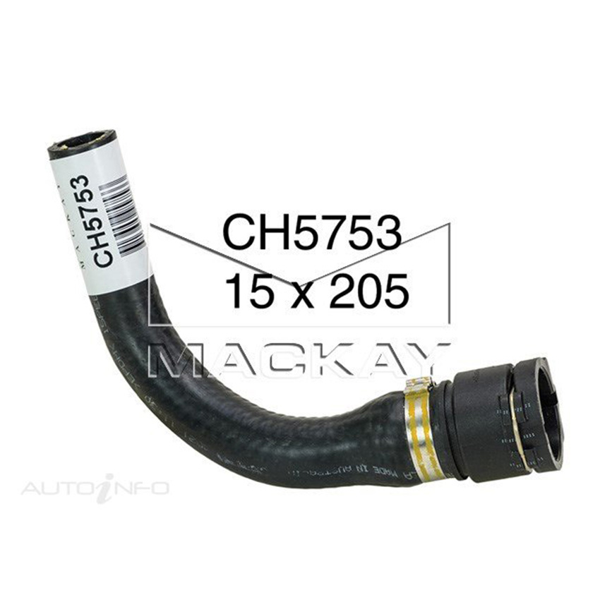 CH5753 Heater Hose for Holden Rodeo RA - 3.6L V6 Petrol - Manual & Auto Mackay