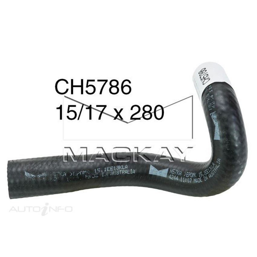 CH5786 Heater Hose for Nissan Navara D22 - 2.5L I4 Turbo Diesel - Manual & Auto