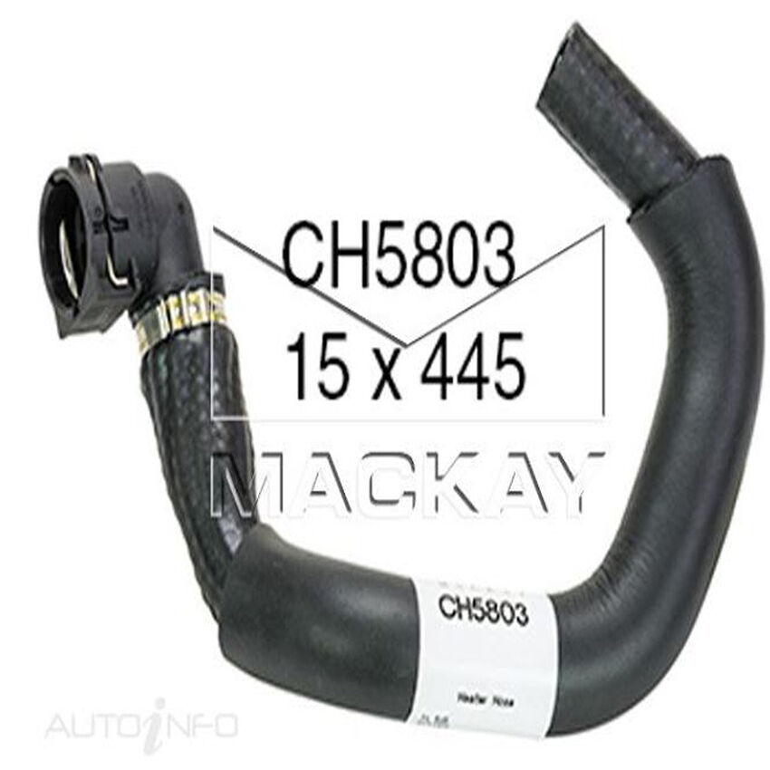 Mackay Heater Hose For Holden Caprice WM WM 3.6L V6 LWR DOHC-CH5803