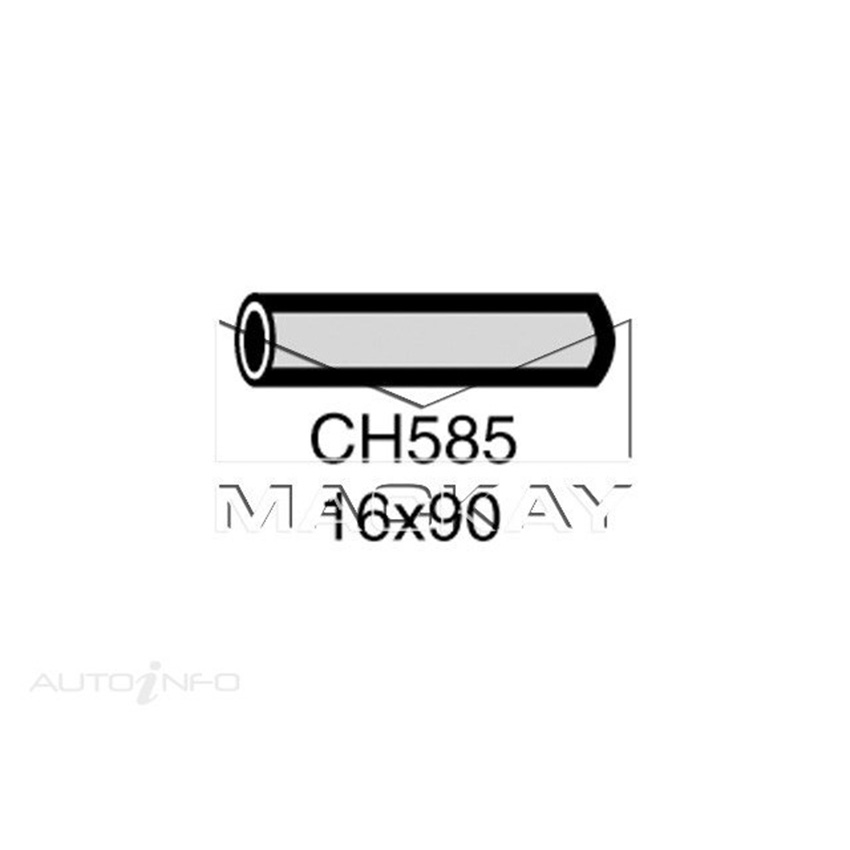 CH585 Bypass Hose for Chrysler Valiant VE -VF -VG 1967-1971 - 6CYL Mackay