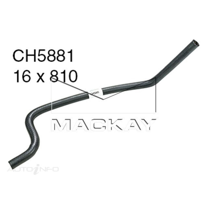 CH5881 Heater Hose for Holden Commodore Vb 4.1L V8 Petrol Manual & Auto