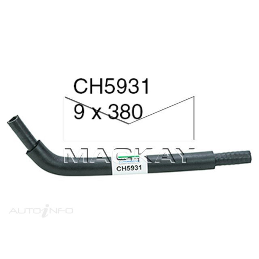 CH5931 Throttle Body Coolant Hose for Holden Rodeo RA - 3.5L V6 Petrol - Manual & Auto