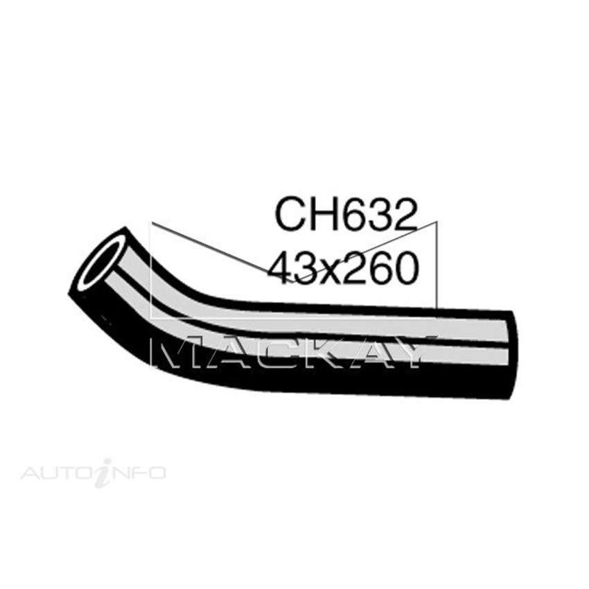 Mackay Radiator Upper Hose For Nissan Patrol G60 4.0L Petrol Manual & Auto