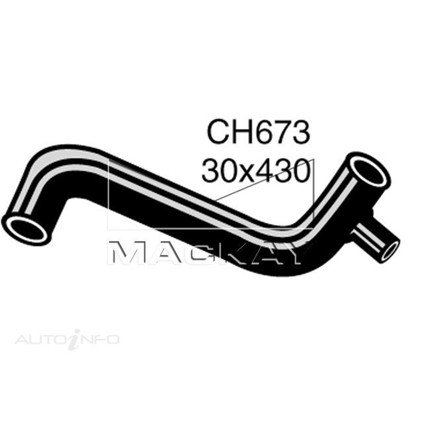 Mackay Radiator Lower Hose For WOLSELEY 1800 MK.1 -2 S RANGE WOLSELEY 18/85 