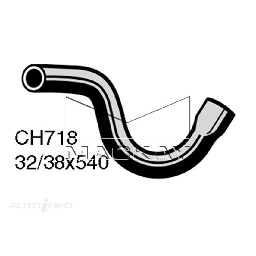Mackay CH718 Bottom Hose For Ford Falcon / Fairlane XR - ZA 1966-1967 Mackay
