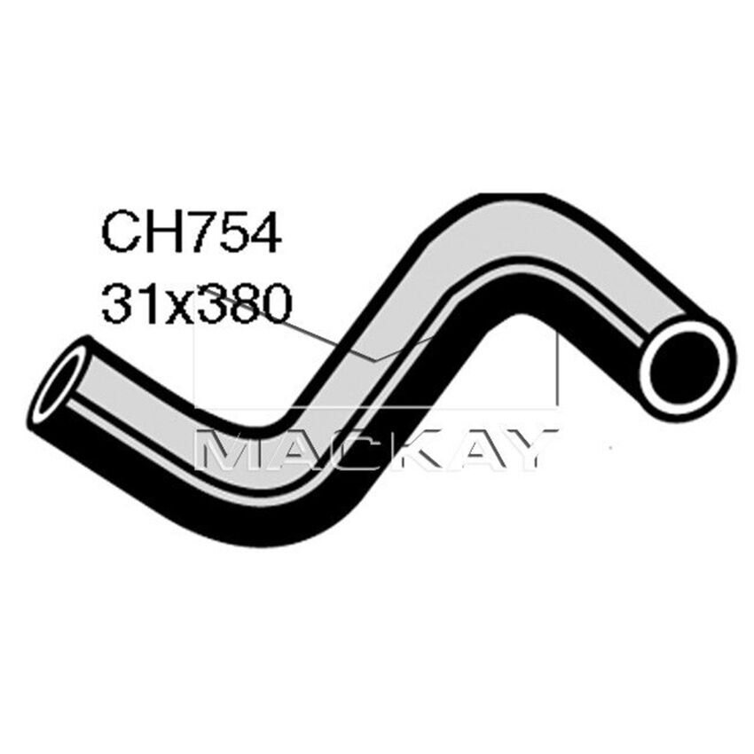 Mackay Radiator Lower Hose For Hillman Arrow 1.7L 4P105 I4 4D Sedan 1967-1968