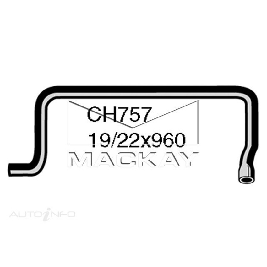 CH757 Heater Hose for Hillman SINGER SUNBEAM TALBOT Hunter and Arrow HB HC and HE Series
