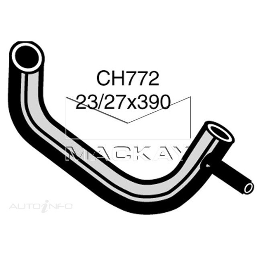 Mackay CH772 Radiator Lower Hose For Morris Mini . 1.1L I4 Petrol Manual/Auto
