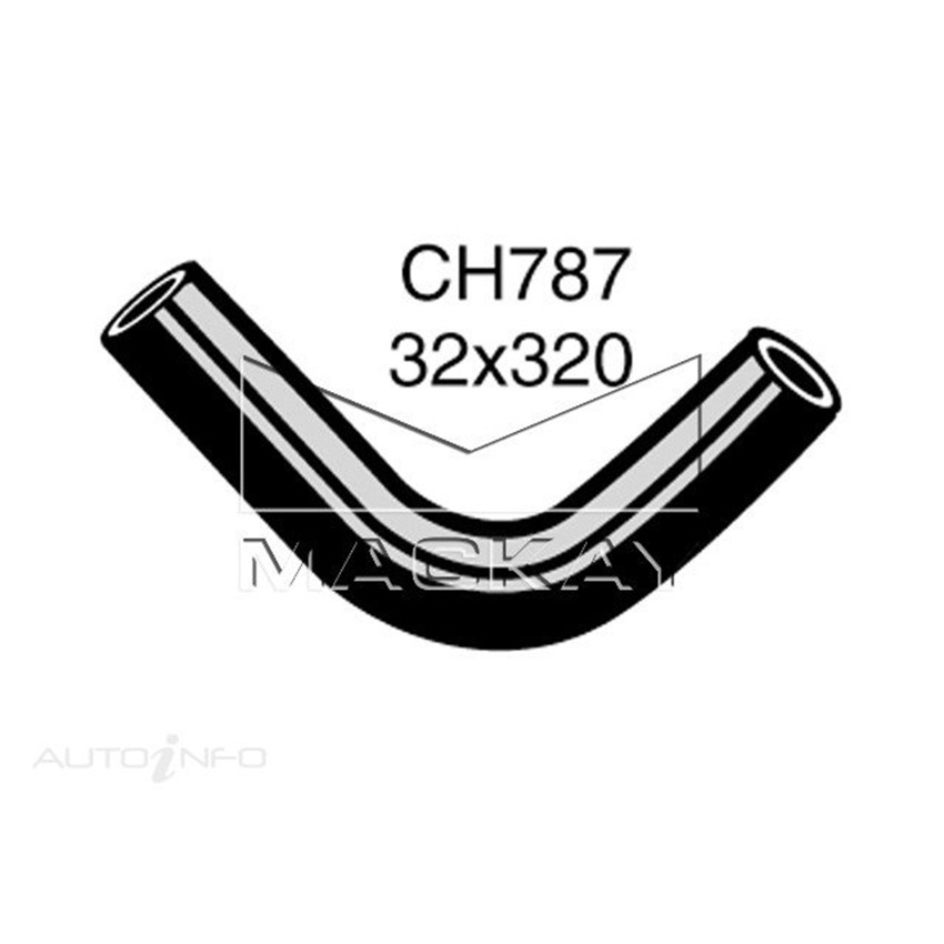 Mackay CH787 Top Hose For Morris MARINA 1978-1980 Mackay